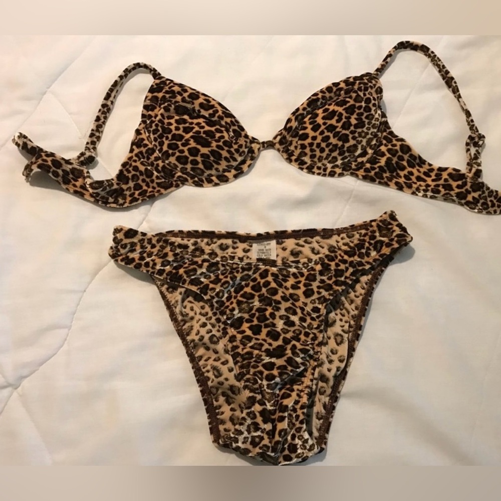Sauvage Leopard Print Bikini